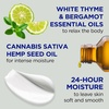 image:imageDr Teals 24 Hour Moisture Body Lotion Lavender Essential Oil 18 fl oz Pack of 3Cannabis Sativa Hemp Seed Oil