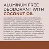 image:imageDr Teals Aluminum Free Deodorant Lavender Vanilla with Essential Oils 265 oz Pack of 3Coconut Oil