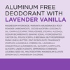 image:imageDr Teals Aluminum Free Deodorant Lavender Vanilla with Essential Oils 265 oz Pack of 3Lavender Vanilla