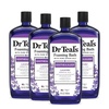 image:imageDr Teals Foaming Bath with Pure Epsom Salt Soothe amp Sleep with Lavender 34 fl oz Pack of 4Foaming Bath