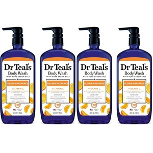 image:imageDr Teals Body Wash with Pure Epsom Salt Soothe amp Sleep with Lavender 24 fl oz Pack of 224 Fl Oz Pack of 4