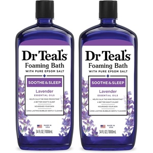 image:imageDr Teals Foaming Bath with Pure Epsom Salt Lavender amp Eucalyptus 34 fl oz Pack of 268 Fl Oz Pack of 6