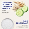 image:imageDr Teals Foaming Bath with Pure Epsom Salt Sensitive Skin with Colloidal Oatmeal amp Cucumber 34 fl oz Pack of 4
