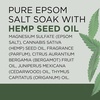 image:imageDr Teals Pure Epsom Salt Cannabis Sativa Hemp Seed Oil 3 lb Pack of 4