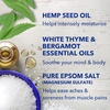 image:imageDr Teals Pure Epsom Salt Cannabis Sativa Hemp Seed Oil 3 lb Pack of 4