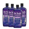 image:imageDr Teals Foaming Bath with Pure Epsom Salt Melatonin Sleep Soak with Essential Oil Blend 34 fl oz Pack of 4