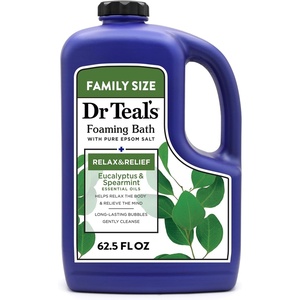 image:imageDr Teals Foaming Bath with Pure Epsom Salt Relax amp Relief with Eucalyptus amp Spearmint 625 fl ozEucalyptus  Spearmint