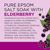 image:imageDr Teals Epsom Salt Magnesium Soak Black Elderberry 3 lbs34 Ounce Pack of 4
