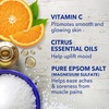image:imageDr Teals Epsom Salt Magnesium Soak Glow amp Radiance with Vitamin C amp Citrus Essential Oils 3 lbs Pack of 4Vitamin C