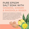 image:imageDr Teals Epsom Salt Magnesium Soak Salt Stress Relief with Ginseng amp Ginger Essential Oils 3 lbs Pack of 4
