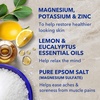 image:imageDr Teals Epsom Salt Restorative Minerals Soak with Magnesium Potassium Zinc amp Eucalyptus Essential Oils 3 lbs Pack of 448 Ounce Pack of 4