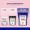 image:imageDr Teals Pure Epsom Salt Multipurpose Solution Fragrance Free Bulk Size  19 lbs19 Pound Pack of 2