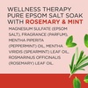 image:imageDr Teals Pure Epsom Salt Soak Wellness Therapy with Rosemary amp Mint 3 lbs Pack of 4Soak
