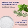 image:imageDr Teals Pure Epsom Salt Soak Wellness Therapy with Rosemary amp Mint 3 lbs Pack of 4Soak