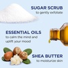 image:imageDr Teals Shea Sugar Body Scrub Black Elderberry with Essential Oils 19 oz Pack of 3Rose  Shea Butter  Citrus