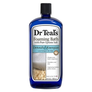 image:imageDr Teals Epsom Salt Magnesium Soak Black Elderberry 3 lbs1133 Fl Oz Pack of 3