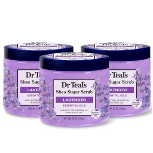 image:imageDr Teals Shea Sugar Body Scrub Black Elderberry with Essential Oils 19 oz Pack of 3Lavender with Essential Oils