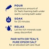 image:imageDr Teals Foaming Bath with Pure Epsom Salt Prebiotic Lemon Balm amp Essential Oils 34 fl oz Pack of 4Bathwater Additive