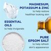 image:imageDr Teals Foaming Bath with Pure Epsom Salt Restorative Minerals with Magnesium Potassium Zinc amp Essential Oils 34 fl oz Pack of 4