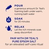 image:imageDr Teals Foaming Bath with Pure Epsom Salt Stress Relief with Ginseng amp Ginger 34 fl oz Pack of 4