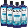 image:imageDr Teals Foaming Bath with Pure Epsom Salt Restorative Minerals with Magnesium Potassium Zinc amp Essential Oils 34 fl oz Pack of 4