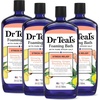 image:imageDr Teals Foaming Bath with Pure Epsom Salt Stress Relief with Ginseng amp Ginger 34 fl oz Pack of 4