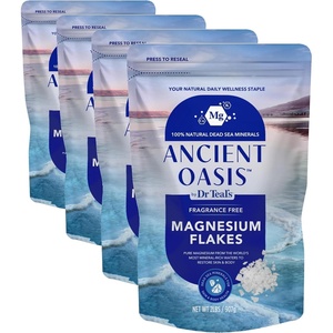 image:imageAncient Oasis by Dr Teals Magnesium Flakes Fragrance Free 2 lbs32 Ounce Pack of 4