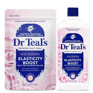 image:imageDr Teals Skin Renewal Elasticity Boost Salt amp Foaming Bath Combo Pack