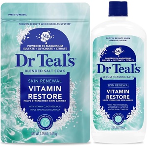 image:imageDr Teals Skin Renewal Vitamin Restore Salt amp Foaming Bath Combo Pack60 Ounce Pack of 1
