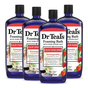 image:imageDr Teals Foaming Bath with Pure Epsom Salt Ashwagandha 34 fl oz Pack of 4Foaming Bath