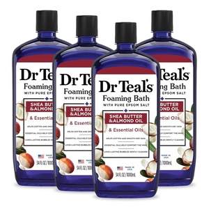 image:imageDr Teals Foaming Bath with Pure Epsom Salt Shea Butter amp Almond 34 fl oz Pack of 4Bathwater Additive