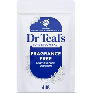 image:imageDr Teals Epsom Salt Magnesium Soak Fragrance Free 4 lbs64 Ounce Pack of 1